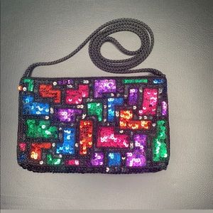 Vintage Sequin Purse